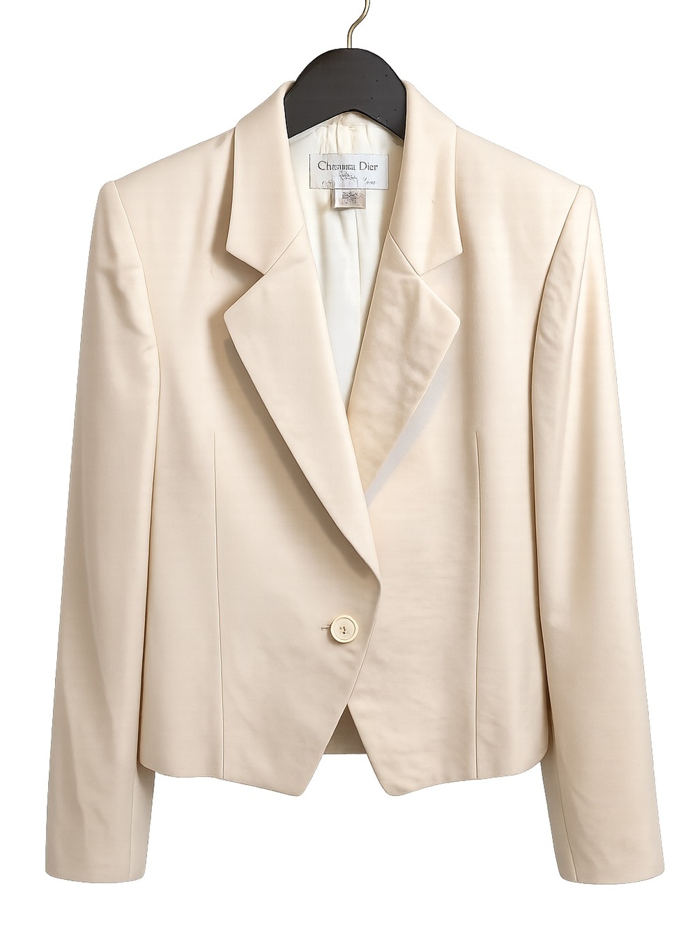 Christian Dior Petite New York Cropped Wool Blazer